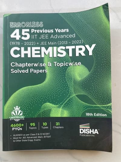 IIT JEE Adv Chemistry 45 years PYQ